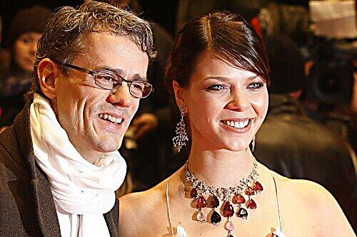 Jessica Schwarz mit Begleiter