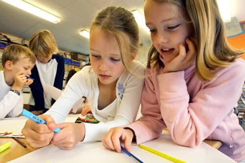 Geraten früh unter Druck: Grundschüler, bei denen der Übertritt zu einer weiterführenden Schule ansteht.
