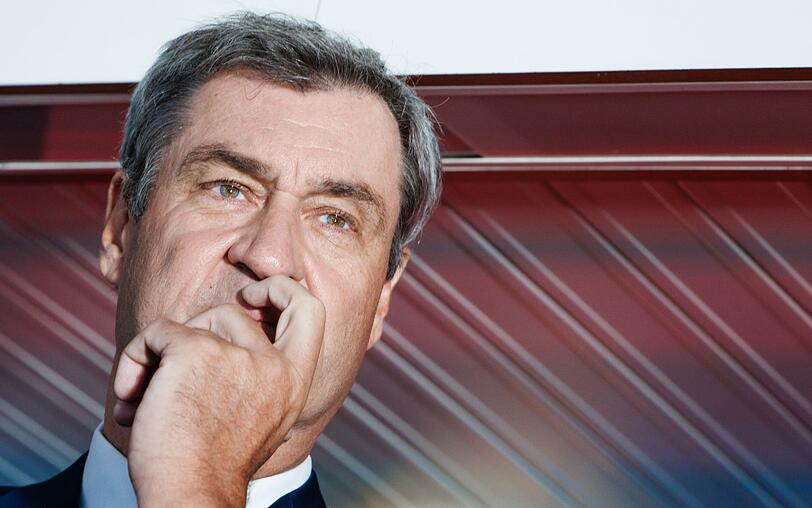 Markus Söder kann im deutschen WM-Ausscheiden auch etwas Gutes erkennen. Markus Söder kann im deutschen WM-Ausscheiden auch etwas Gutes erkennen.