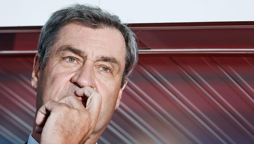 Markus Söder kann im deutschen WM-Ausscheiden auch etwas Gutes erkennen. Markus Söder kann im deutschen WM-Ausscheiden auch etwas Gutes erkennen.