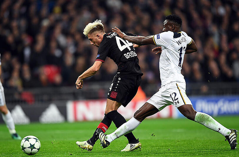 Sorgte für den Treffer des Abends: Kevin Kampl (l.) von Bayer 04 Leverkusen.