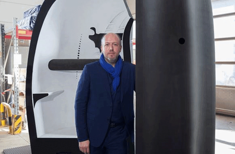 Der Architekt Peter Ebner.
