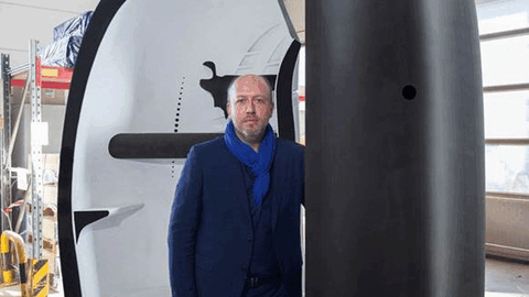 Der Architekt Peter Ebner.