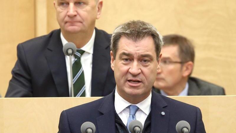 Markus Söder (CSU), Ministerpräsident in Bayern, spricht im Bundesrat. Foto: Wolfgang Kumm/dpa Markus Söder (CSU), Ministerpräsident in Bayern, spricht im Bundesrat. Foto: Wolfgang Kumm/dpa