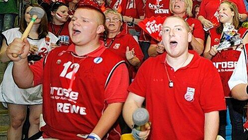 Sollen auch am Wochenende kräftig auf die Pauke hauen: Die begeisterungsfähigen Fans der Brose Baskets. Sollen auch am Wochenende kräftig auf die Pauke hauen: Die begeisterungsfähigen Fans der Brose Baskets.