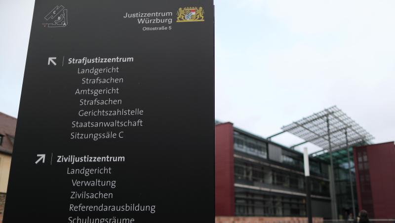 Blick auf das Landgericht in Würzburg (Bayern). Foto: Daniel Karmann/Archiv Blick auf das Landgericht in Würzburg (Bayern). Foto: Daniel Karmann/Archiv