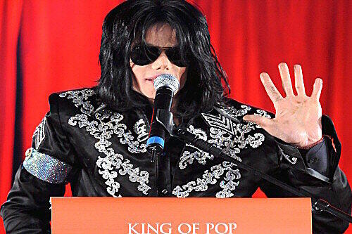 Gruß an die Fans: Michael Jackson