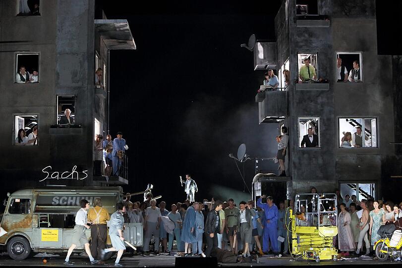 Die neuen "Meistersinger von Nürnberg" im Nationaltheater.