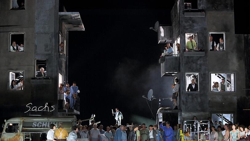 Die neuen "Meistersinger von Nürnberg" im Nationaltheater. Die neuen "Meistersinger von Nürnberg" im Nationaltheater.
