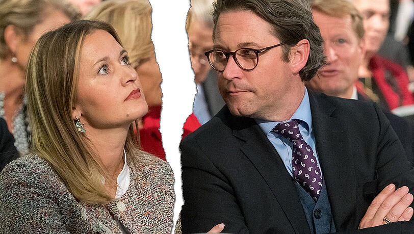 Überraschendes Ehe-Aus: Sabine und Andreas Scheuer gehen getrennte Wege. Überraschendes Ehe-Aus: Sabine und Andreas Scheuer gehen getrennte Wege.