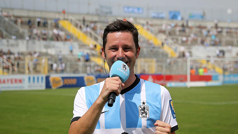 Neuer Stadionsprecher des TSV 1860: Sebastian Schäch. Neuer Stadionsprecher des TSV 1860: Sebastian Schäch.