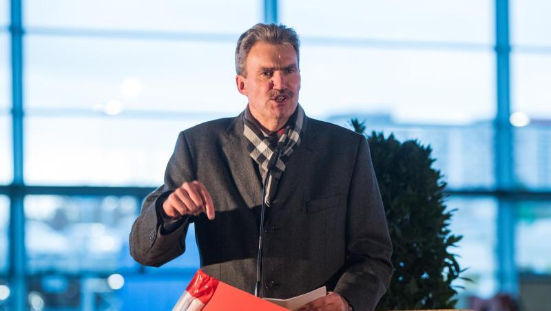 Der Geschäftsführer der Nürnberg Messe GmbH, Peter Ottmann, spricht in Nürnberg (Bayern. Foto: Daniel Karmann/Archiv Der Geschäftsführer der Nürnberg Messe GmbH, Peter Ottmann, spricht in Nürnberg (Bayern. Foto: Daniel Karmann/Archiv
