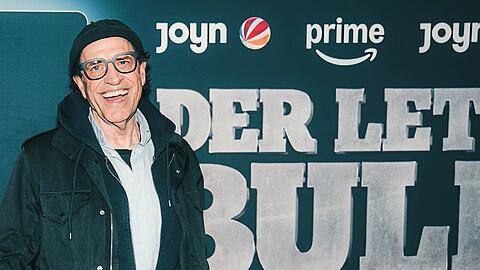 Helmfried von Lüttichau (68) bei der Premiere der ersten beiden Folgen der neuen Staffel „Der letzte Bulle“ im Gloria Palast in München.