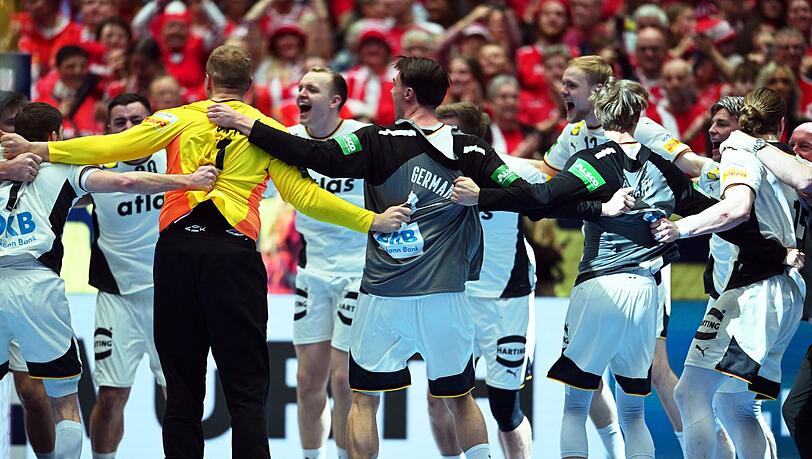 Die deutschen Handballer stehen im EM-Halbfinale.