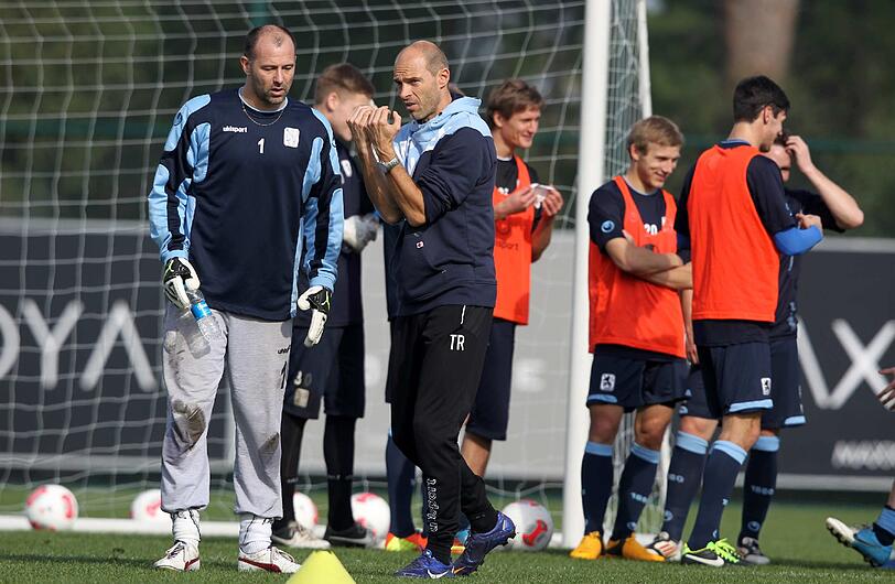 Trainingsbilder der Sechzger von Tag 4 in Belek.