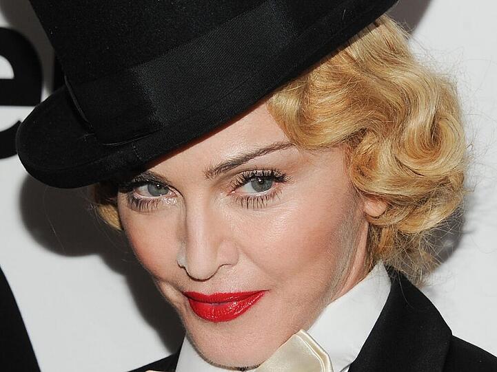 Madonna bei der Weltpremiere ihre "MDNA"-Tour