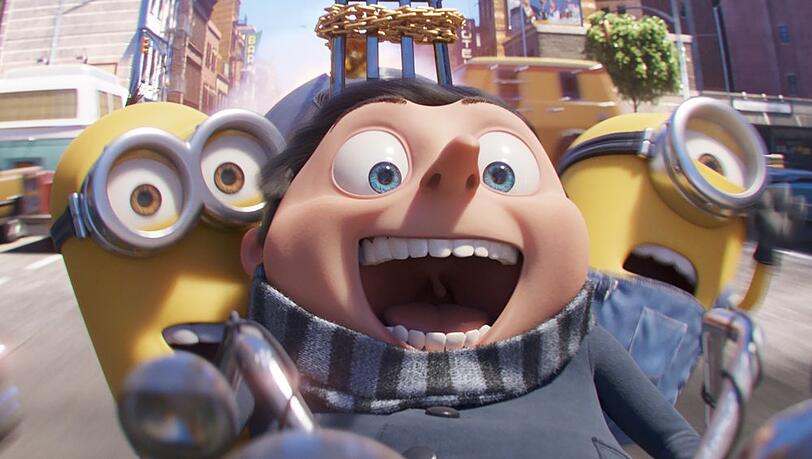 Eine Szene aus "Minions - Auf der Suche nach dem Mini-Boss".