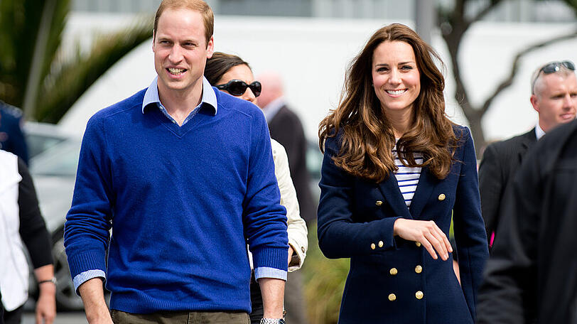 Gemeinsam auf Reisen: Prinz William und Herzogin Kate während einer Neuseeland-Tour.