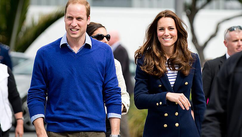 Gemeinsam auf Reisen: Prinz William und Herzogin Kate während einer Neuseeland-Tour. Gemeinsam auf Reisen: Prinz William und Herzogin Kate während einer Neuseeland-Tour.