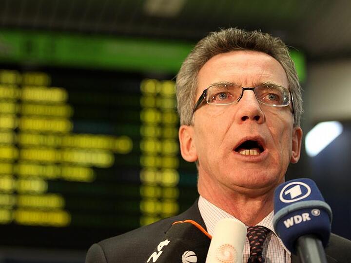 Bundesinnenminister Thomas de Maiziere.