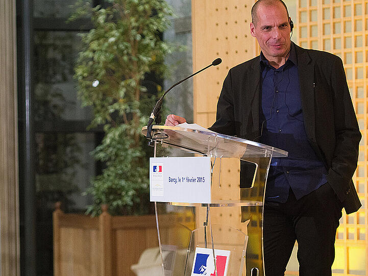 Polarisiert: Der griechische Finanzminister Yanis Varoufakis