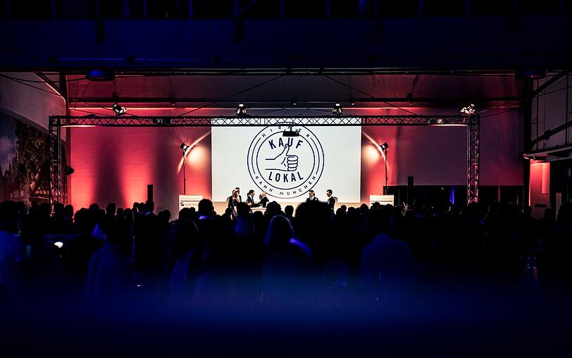 Marketing-Party im Porschezentrum München.