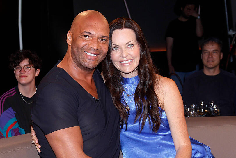 Detlef Soost und seine Frau Kate Hall bei einer TV-Aufzeichnung 2024: Im AZ-Interview verr&auml;t der Star-Choreograf, wie es aktuell um seine Beziehung steht.