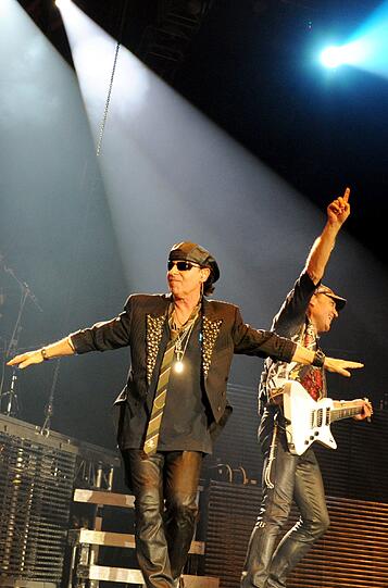 Die Scorpions in der Olympiahalle.