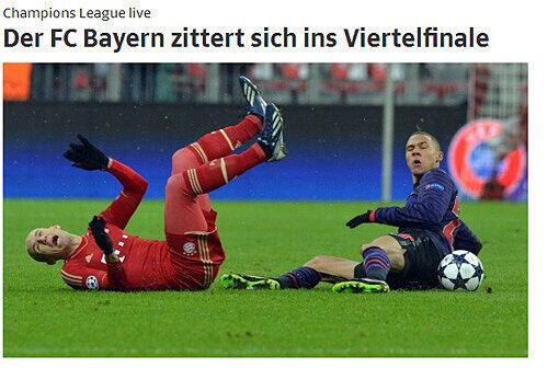 Das schreibt sueddeutsche.de.