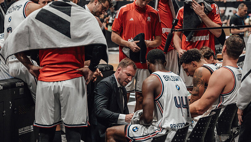 Headcoach des FC Bayern Basketball: Anton Gavel. Headcoach des FC Bayern Basketball: Anton Gavel.