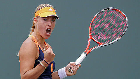 Seriensiegerin Angelique Kerber.