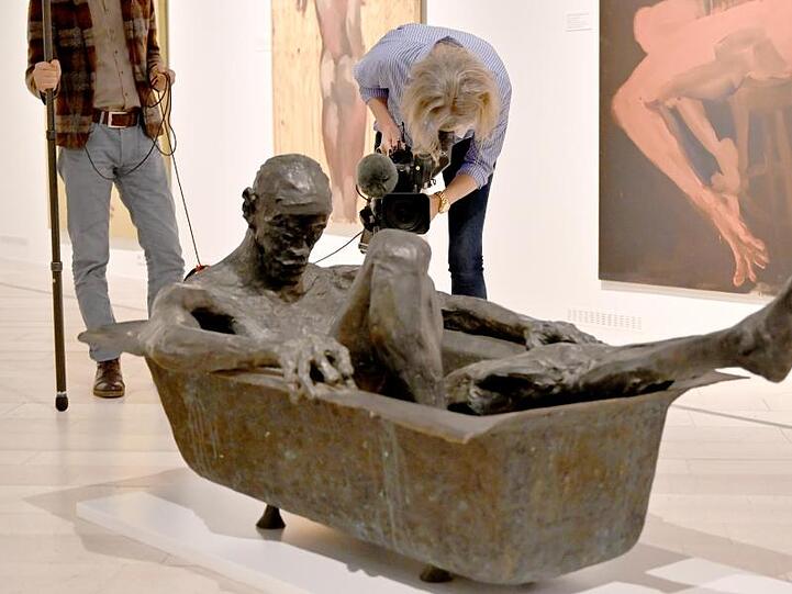 Fettings "an in Bathtub (Desmond)" aus dem Jahr 1986.