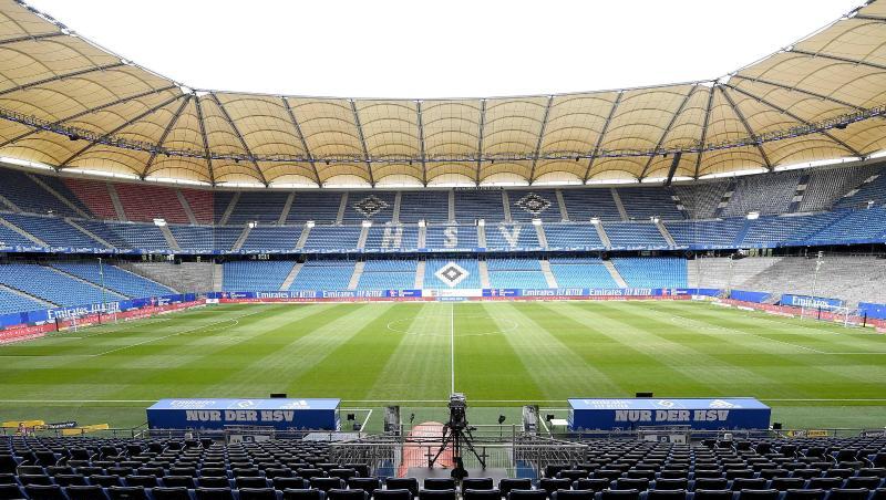 Das Spiel von Erzgebirge Aue beim Hamburger Sport Verein fällt wegen zwei Corona-Fällen aus.