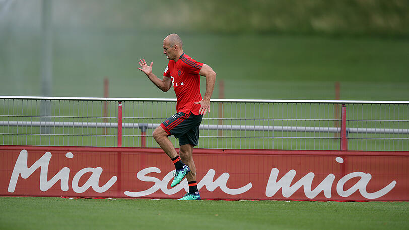 Trainiert unermüdlich für die neue Saison: Arjen Robben
