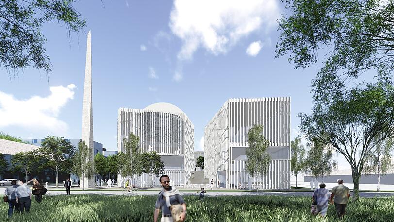 So könnte das Islamzentrum im Kreativquartier an der Dachauer Straße einmal aussehen.