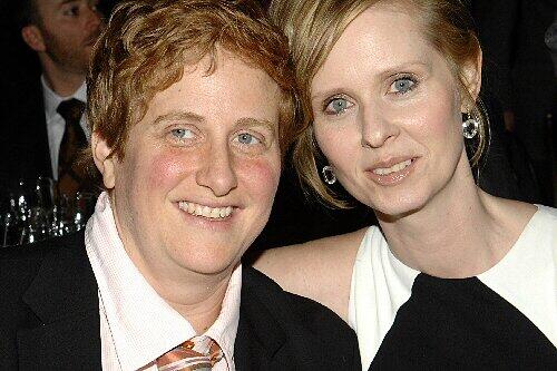 Cynthia Nixon und Christine Marinoni