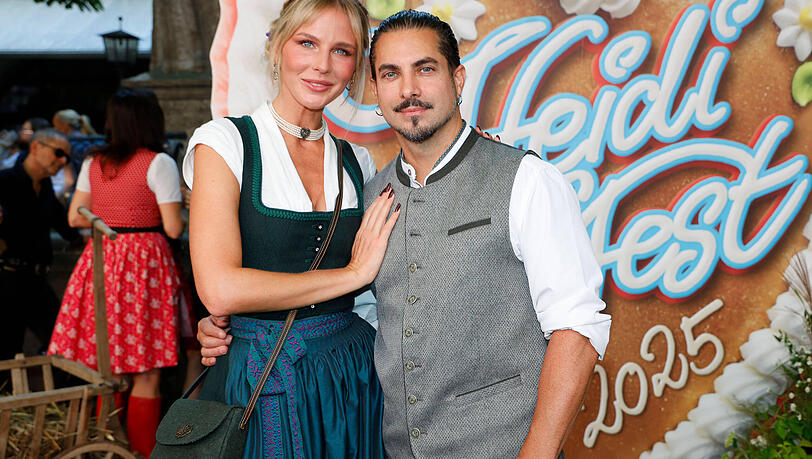 Mike Marino an der Seite seiner Partnerin, dem Model Olga Hoffmann, auf Heidi Klums "HeidiFest" im September. Mike Marino an der Seite seiner Partnerin, dem Model Olga Hoffmann, auf Heidi Klums "HeidiFest" im September.