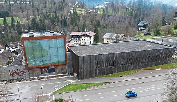 Heute: das Nationalparkzentrum "Haus der Berge". Heute: das Nationalparkzentrum "Haus der Berge".