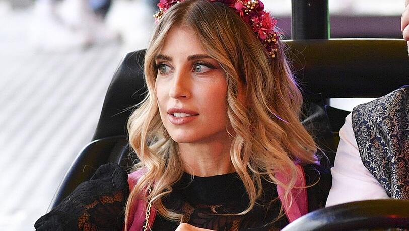 Cathy Hummels hat sich auf dem Oktoberfest eine Verletzung zugezogen.