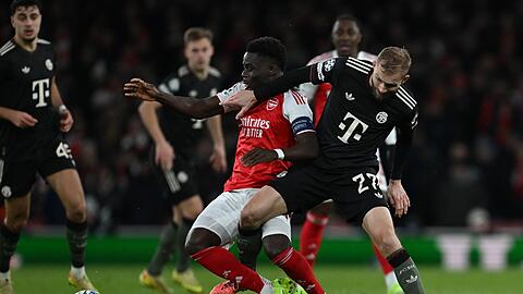 Der FC Bayern war zum Spitzenspiel in London zu Gast.