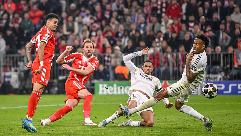 Traf f&uuml;r den FC Bayern gegen Real Madrid: Harry Kane.