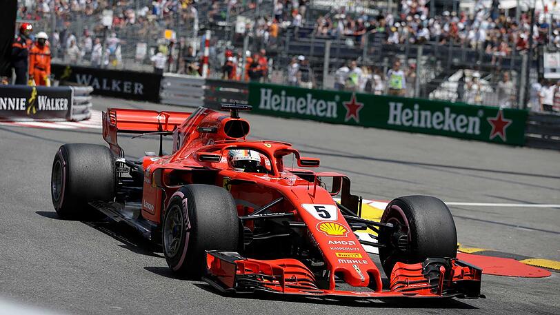 Sebastian Vettel fuhr auf den zweiten Rang.