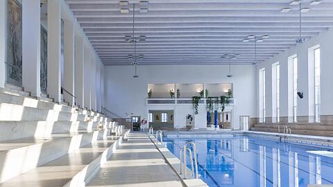 Im Nordbad beginnt der Schwimmkurs in den Osterferien.