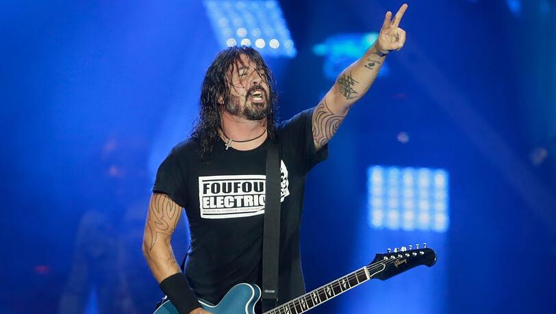 Die Foo Fighters werden Headliner sein bei Rock am Ring und Rock im Park 2023.