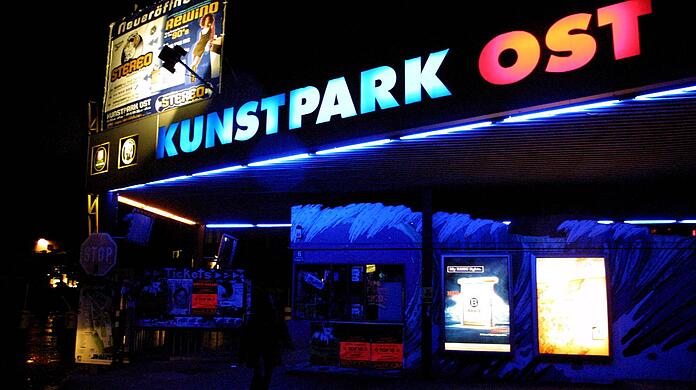 Der Kunstpark Ost im Werksviertel war eines der größten Veranstaltungszentren in Deutschland.