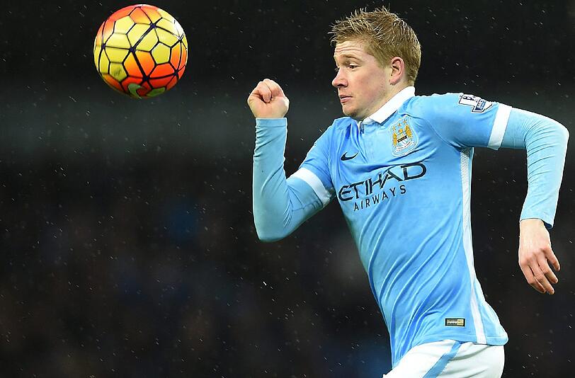 Offensives Mittelfeld: Kevin de Bruyne von Manchester City (Marktwert: 60 Millionen Euro)