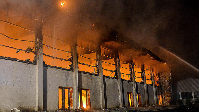 August 2015: Brandanschlag auf ein geplantes Asylbewerberheim in Nauen. August 2015: Brandanschlag auf ein geplantes Asylbewerberheim in Nauen.