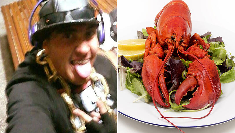 Rapper Terry Peck schlemmte und flüchtete dann ins Meer. Seine Ausreden sind kurios. Rapper Terry Peck schlemmte und flüchtete dann ins Meer. Seine Ausreden sind kurios.