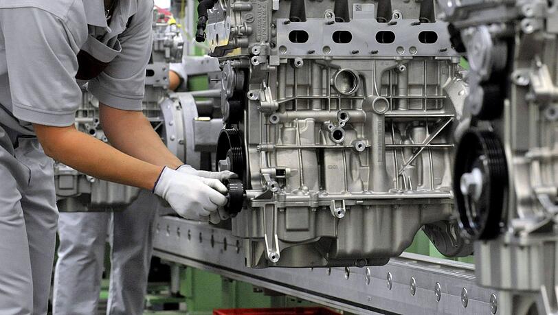 Deutsche Autozulieferer schätzen die eigene Lage zumeist deutlich besser ein als die der Brache. IArchivfoto)