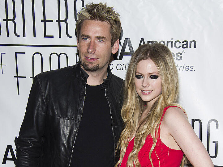 Chad Kroeger und Avril Lavigne im Juni 2013